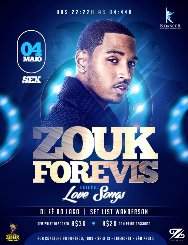 Zouk Forevis Edição Love Songs Na Kdancer!