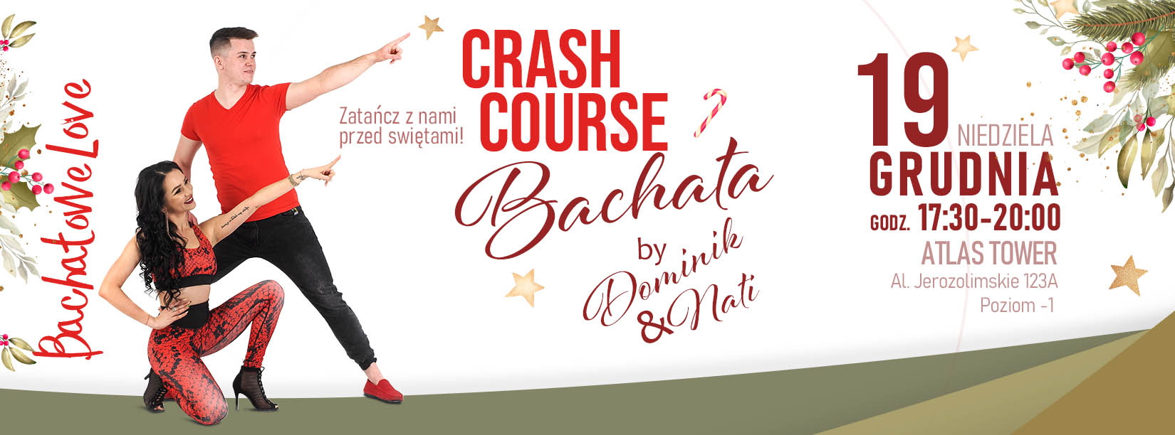 CRASH COURSE BACHATA CHRISTMAS EDITION by Dominik & Nati