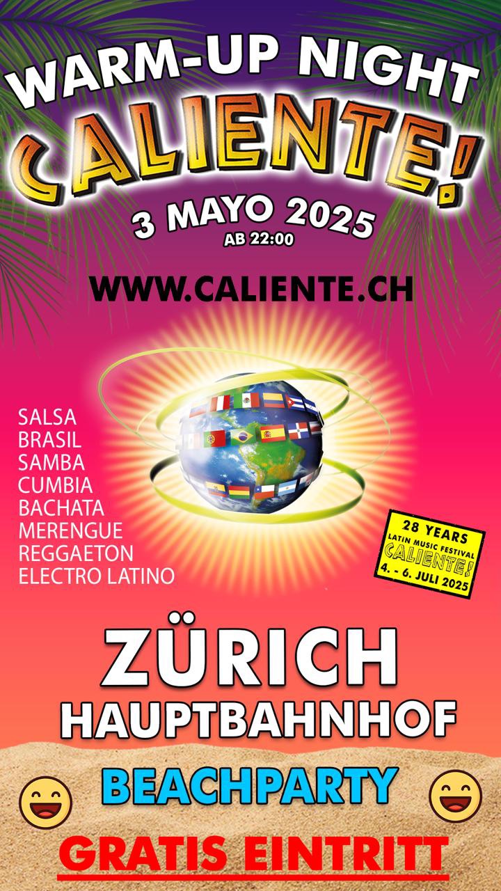 CALIENTE! WARM-UP PARTY