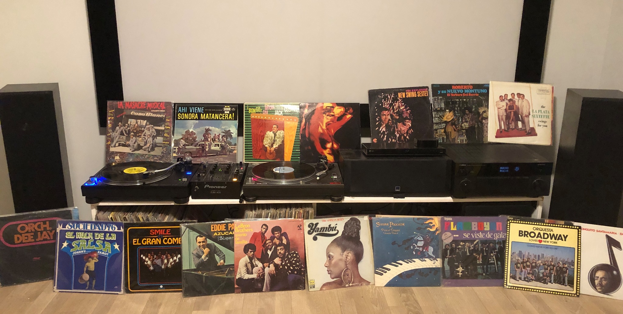 Salsaparty in Vinyl