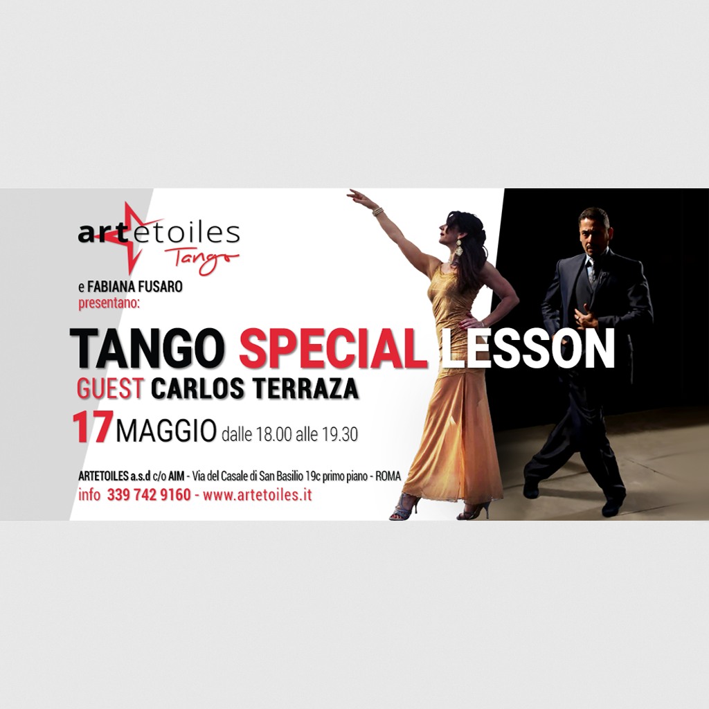 Tango special lesson con Carlos Terraza