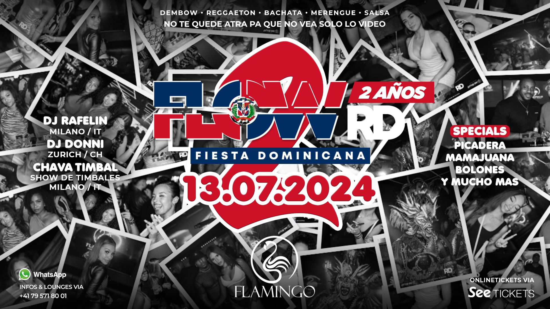 FLOW RD 2 AÑOS • FLAMINGO CLUB