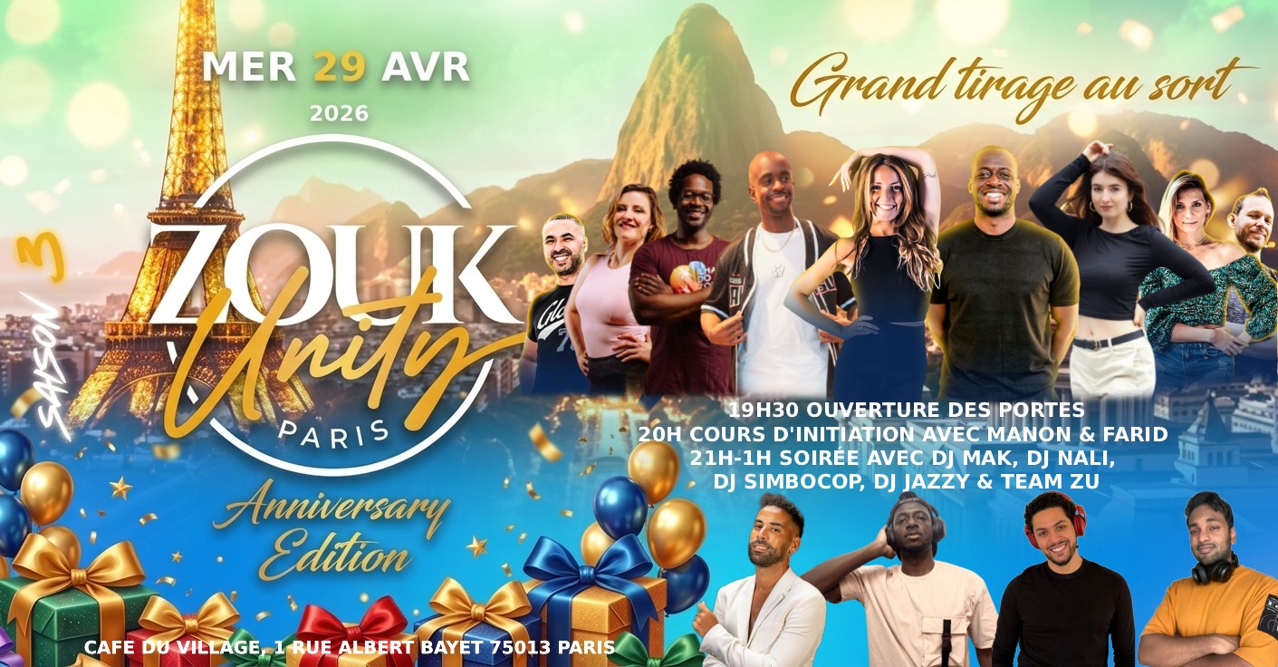 Zouk Unity Paris - Anniversary Edition