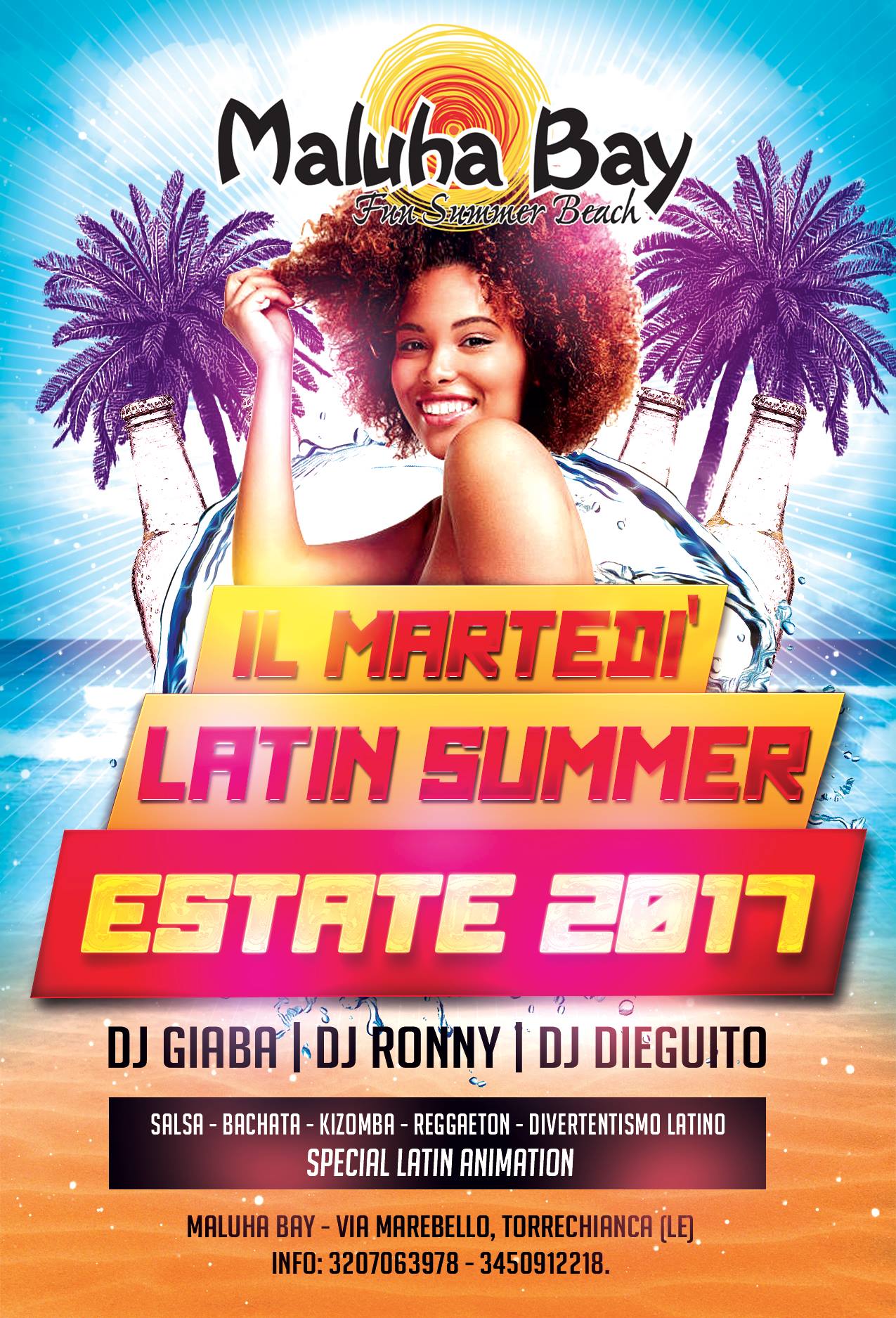 Maluha Bay Latin Summer - Martedì 1 Agosto
