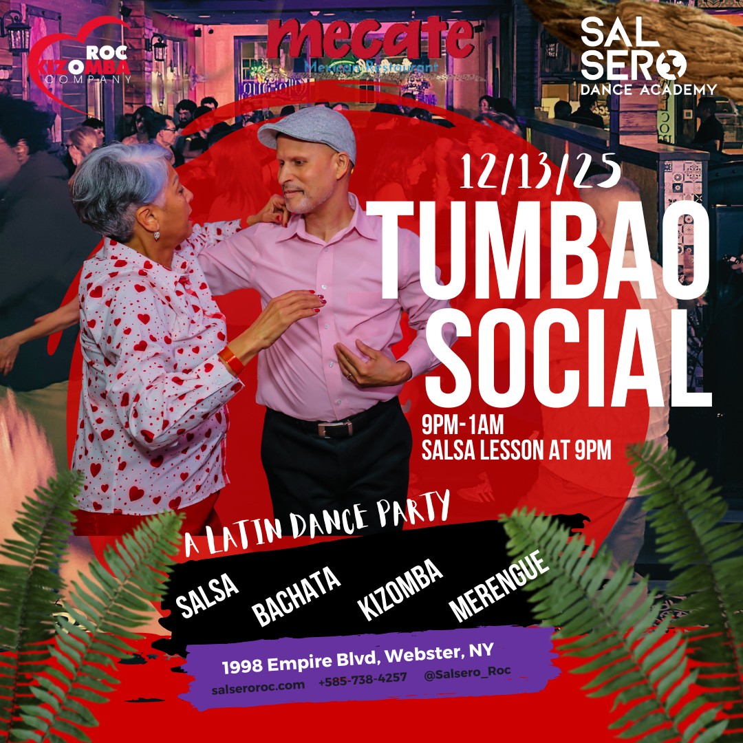 Tumbao Social THIS Saturday 12 13 at Mecate in Webster! 9pm-1am - Salsa Lesson