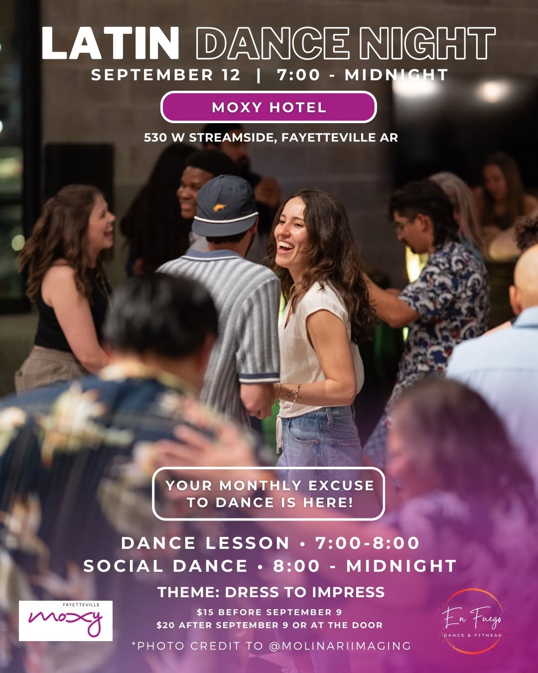 Latin Dance Night at Moxy!