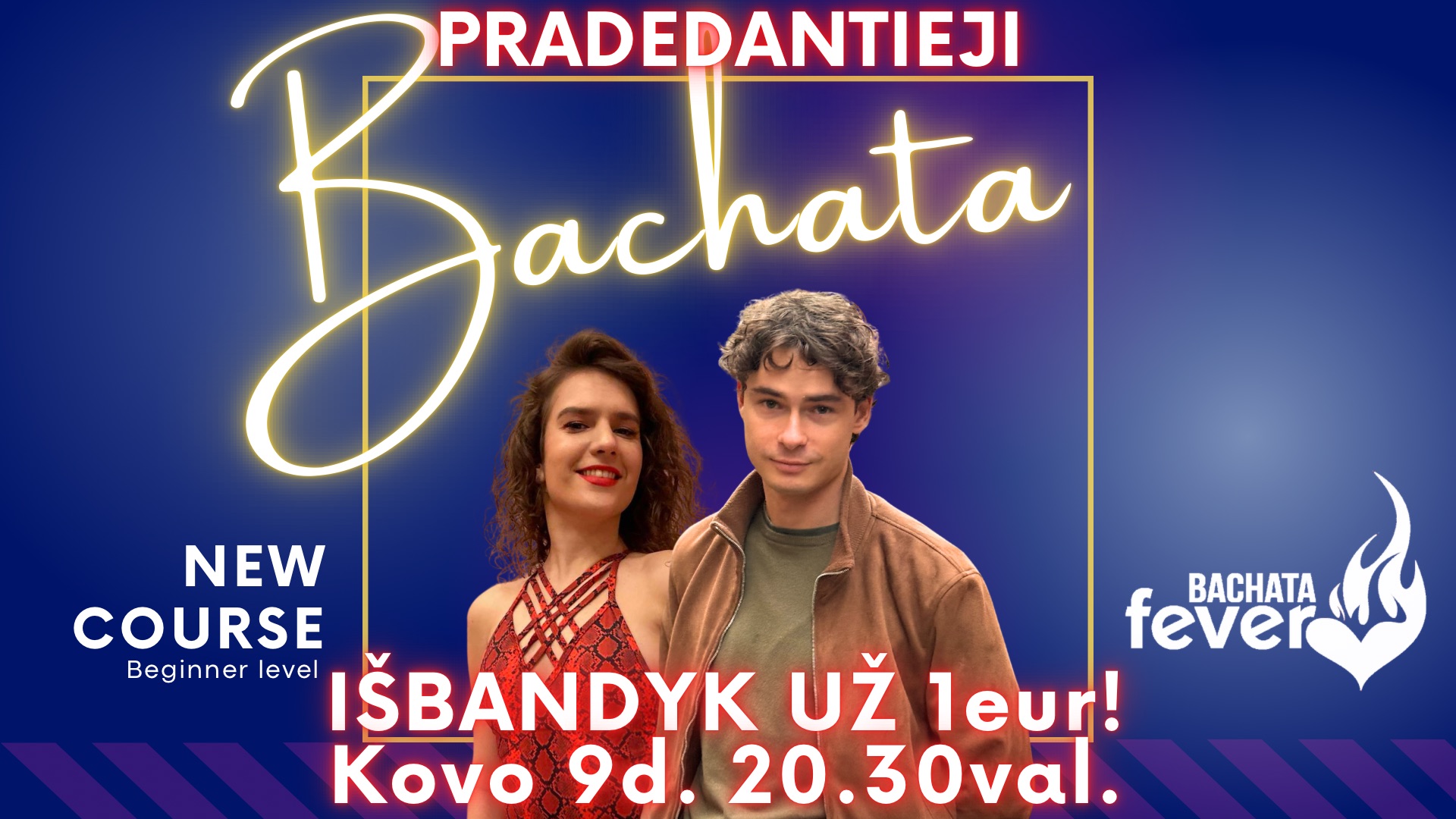 Išmok šokti bachatą!