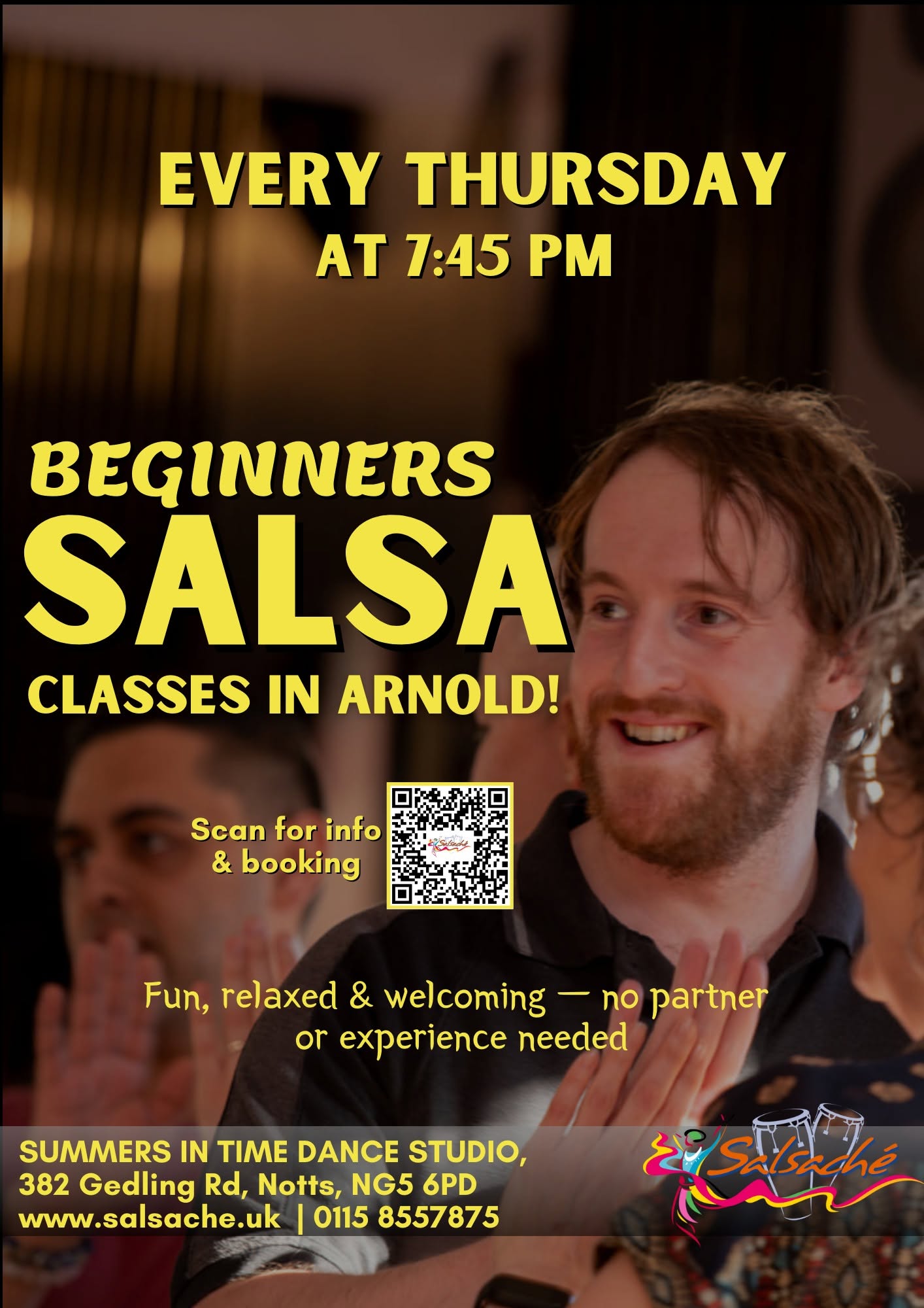Beginners & Improvers Salsa in Arnold Gedling ★ No Experience Needed ★ Every Thursday