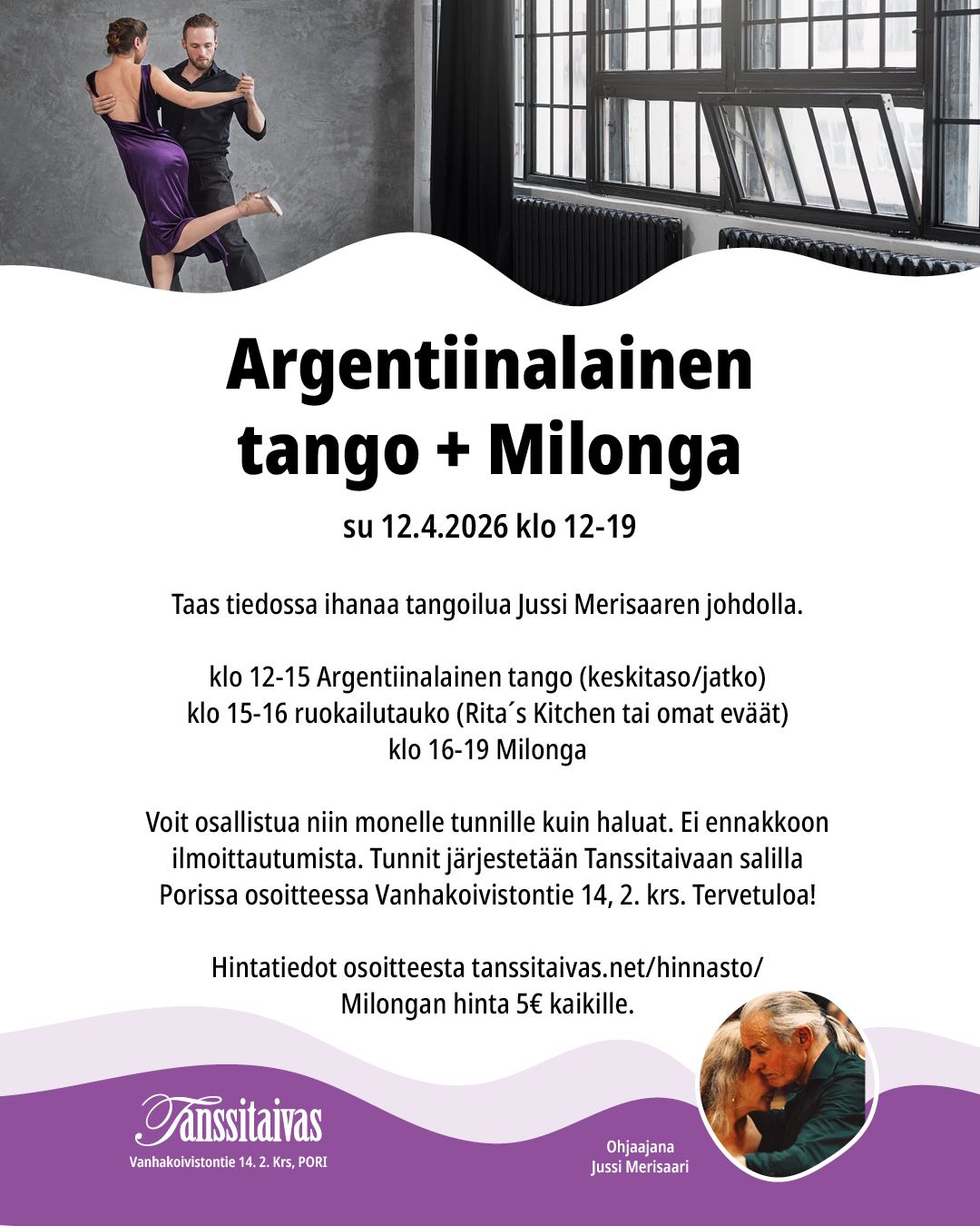 Argentiinalainen tango + Milonga