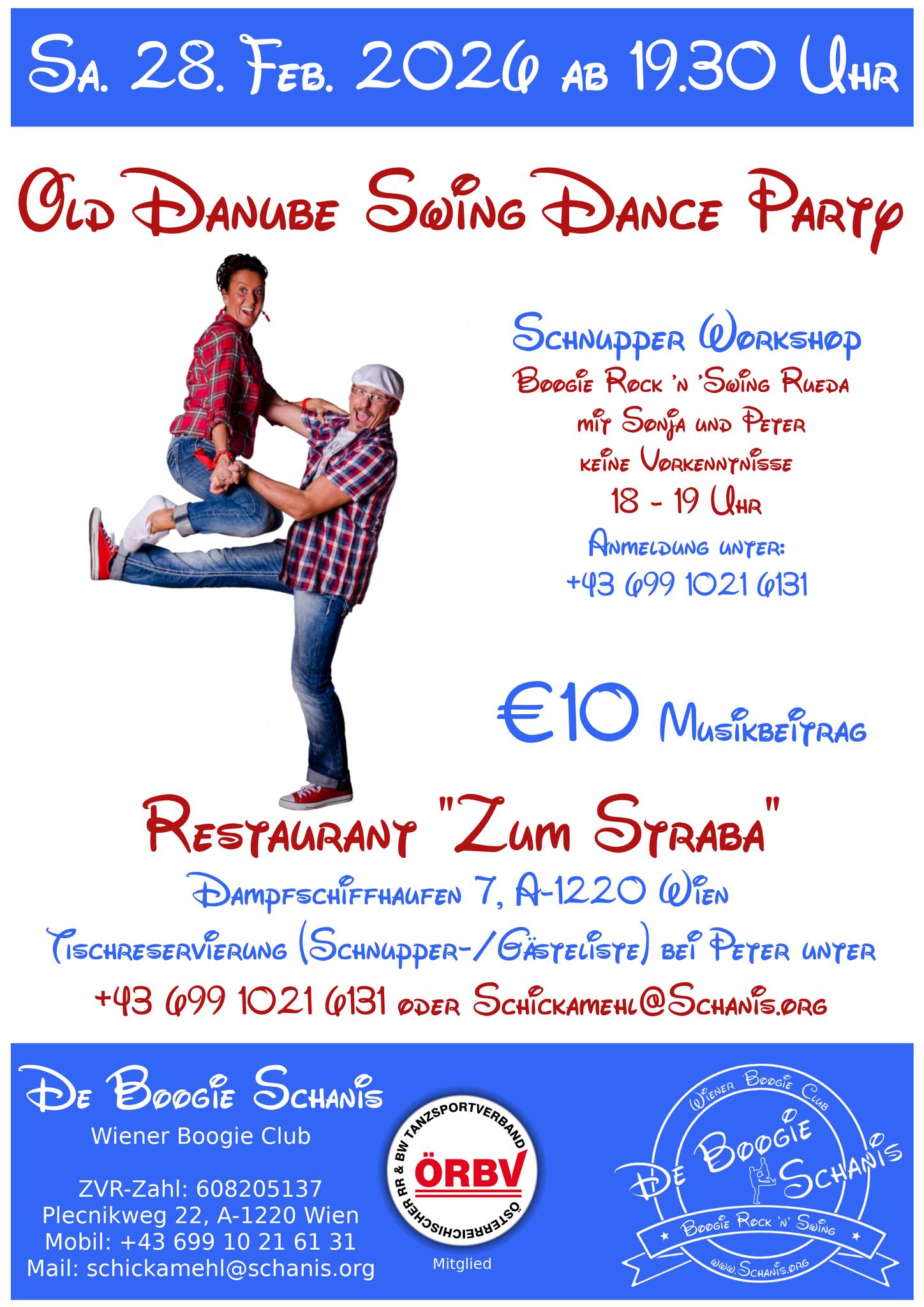 Old Danube Swing Dance Party - Zum Straba