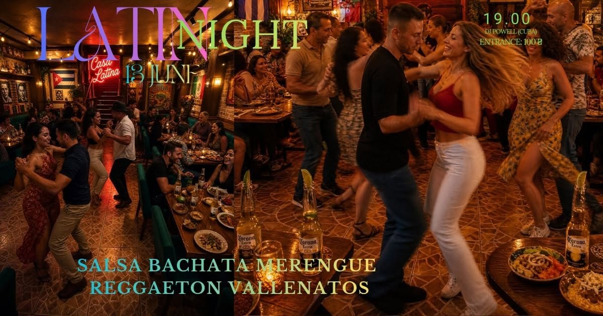 CASA LATINA: SALSA, BACHATA, REGGAETON Latin Party