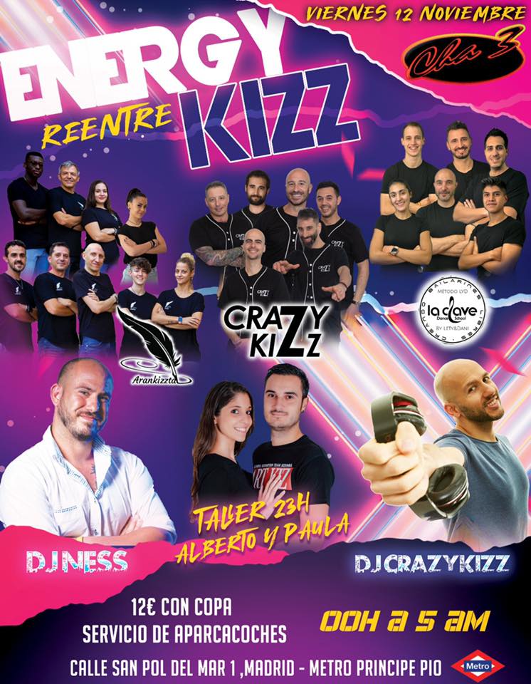 Energy Kizz ReƩntre CHA3