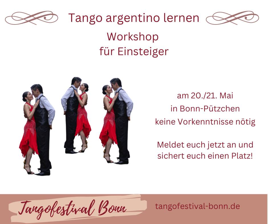 Workshop: Grundlagen des Tango argentino