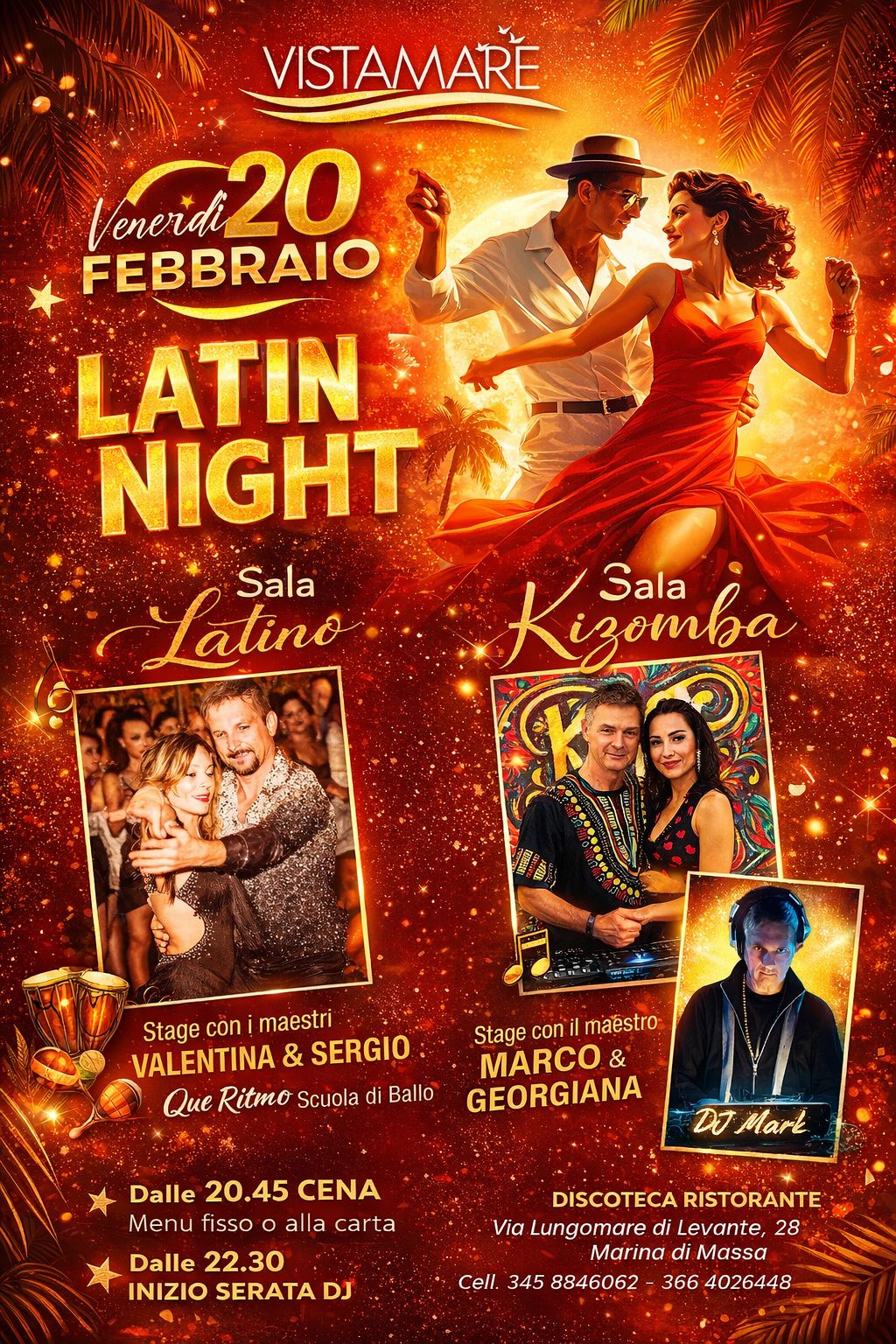 Vistamare Exclusive Latin Night