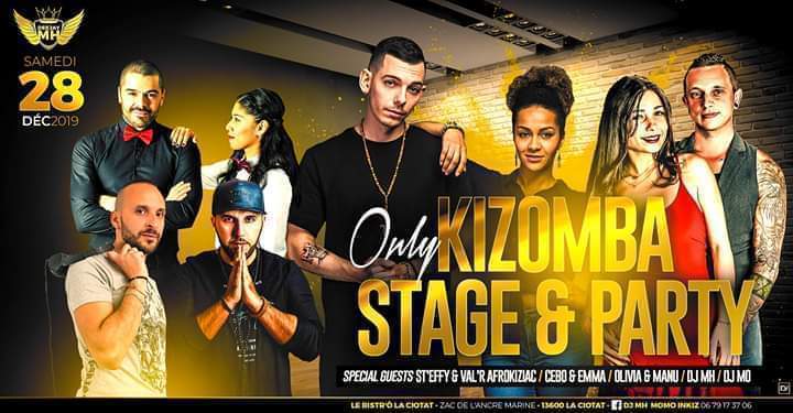 Only Kizomba - Special Guest St'effy & Val'r Afrokiziac-