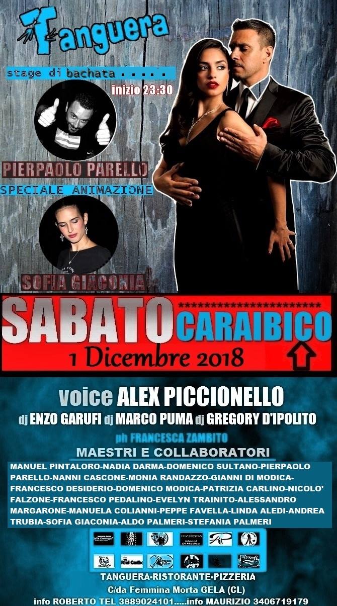 Sabato Caraibico Tanguera
