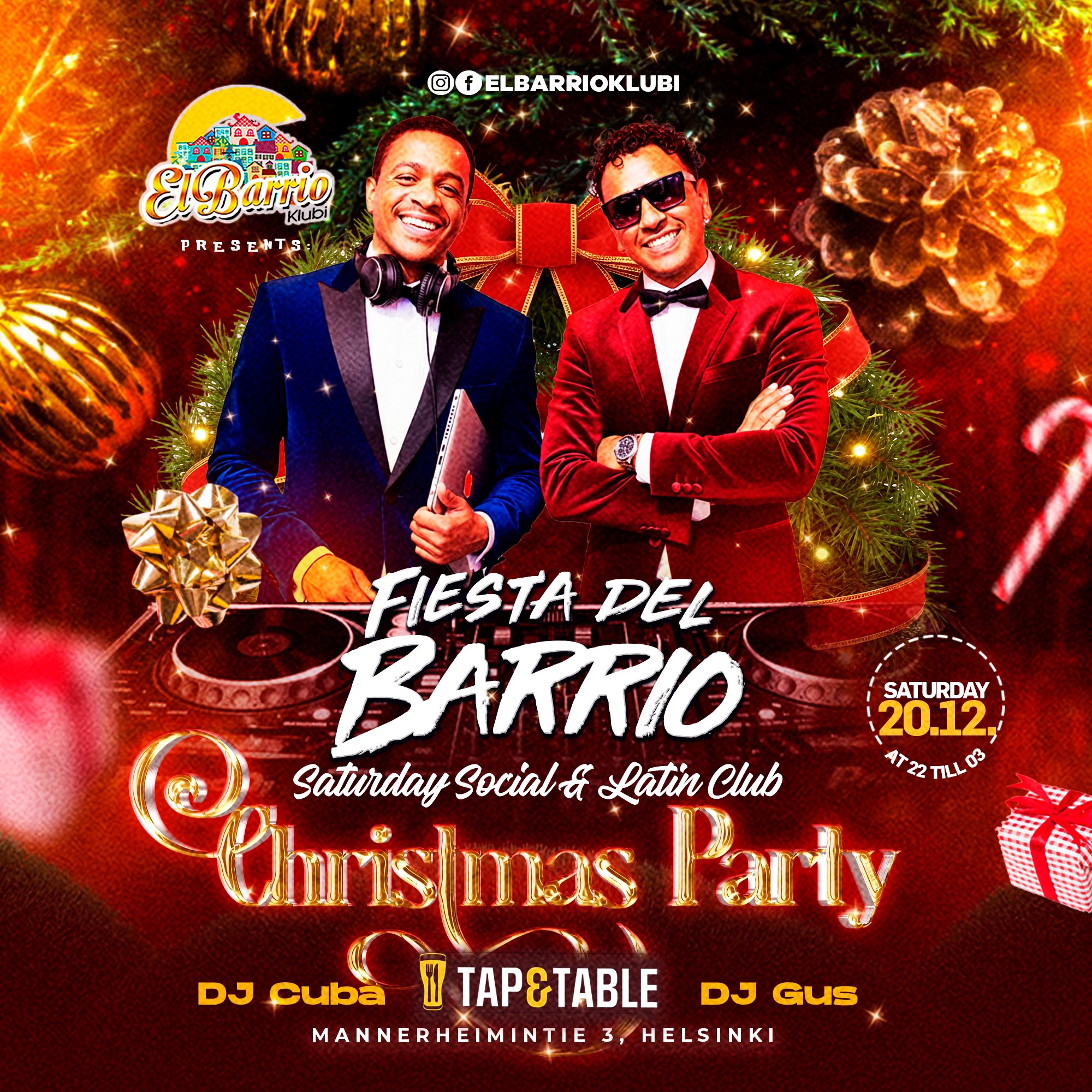 Fiesta del Barrio - Christmas Party