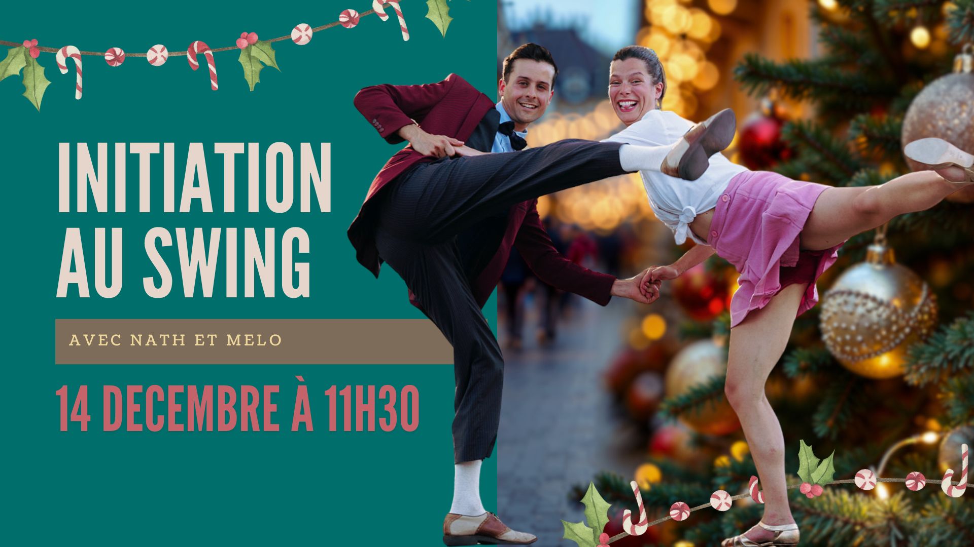 Workshop d'initiation au Swing (14 décembre)
