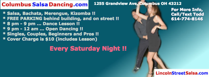 11 7 ~ Lincoln Street Salsa Saturdays @ Dance Plus !!