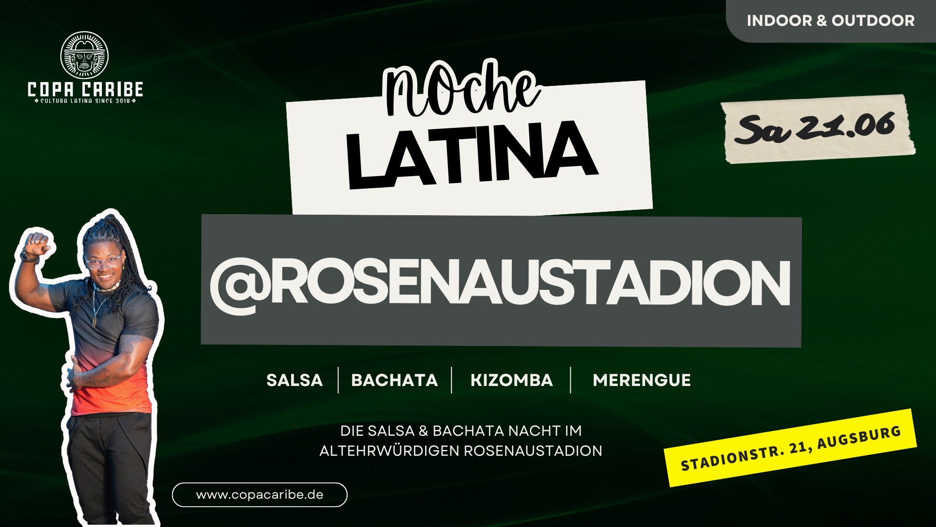 Salsa & Bachata im Rosenaustadion