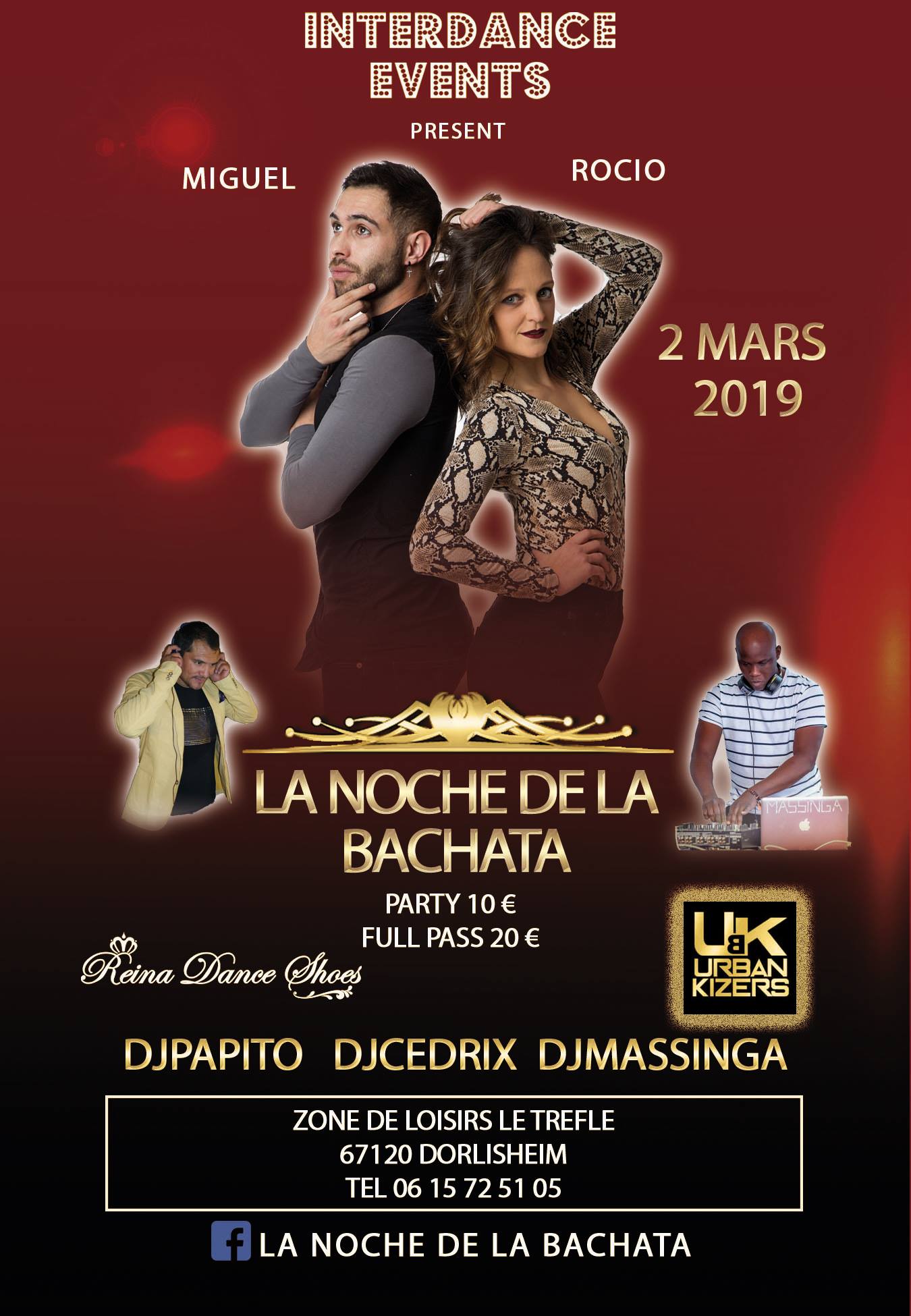 La Noche de La Bachata - 2 mars 2019