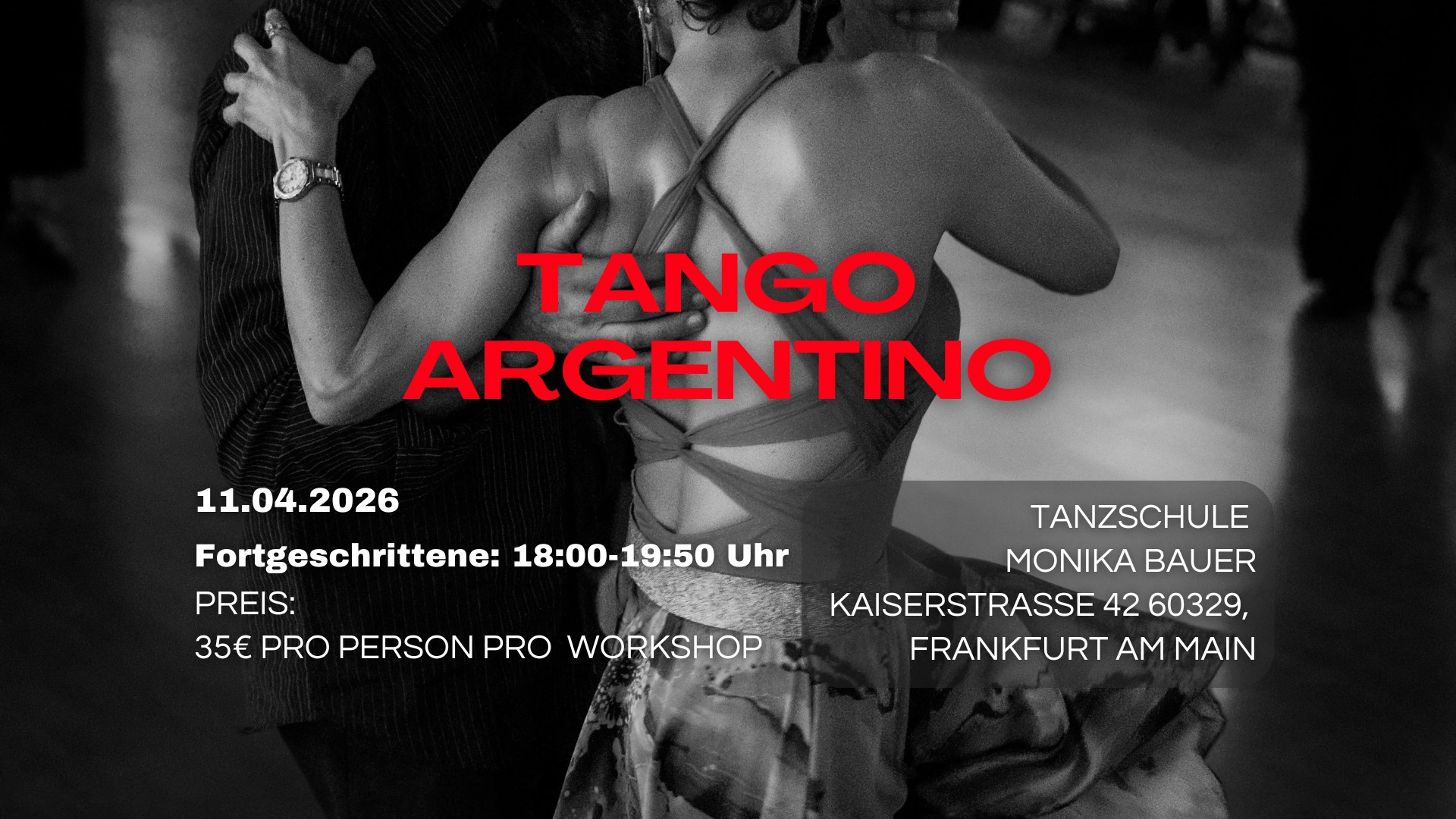Tango Argentino für Fortgeschrittene
