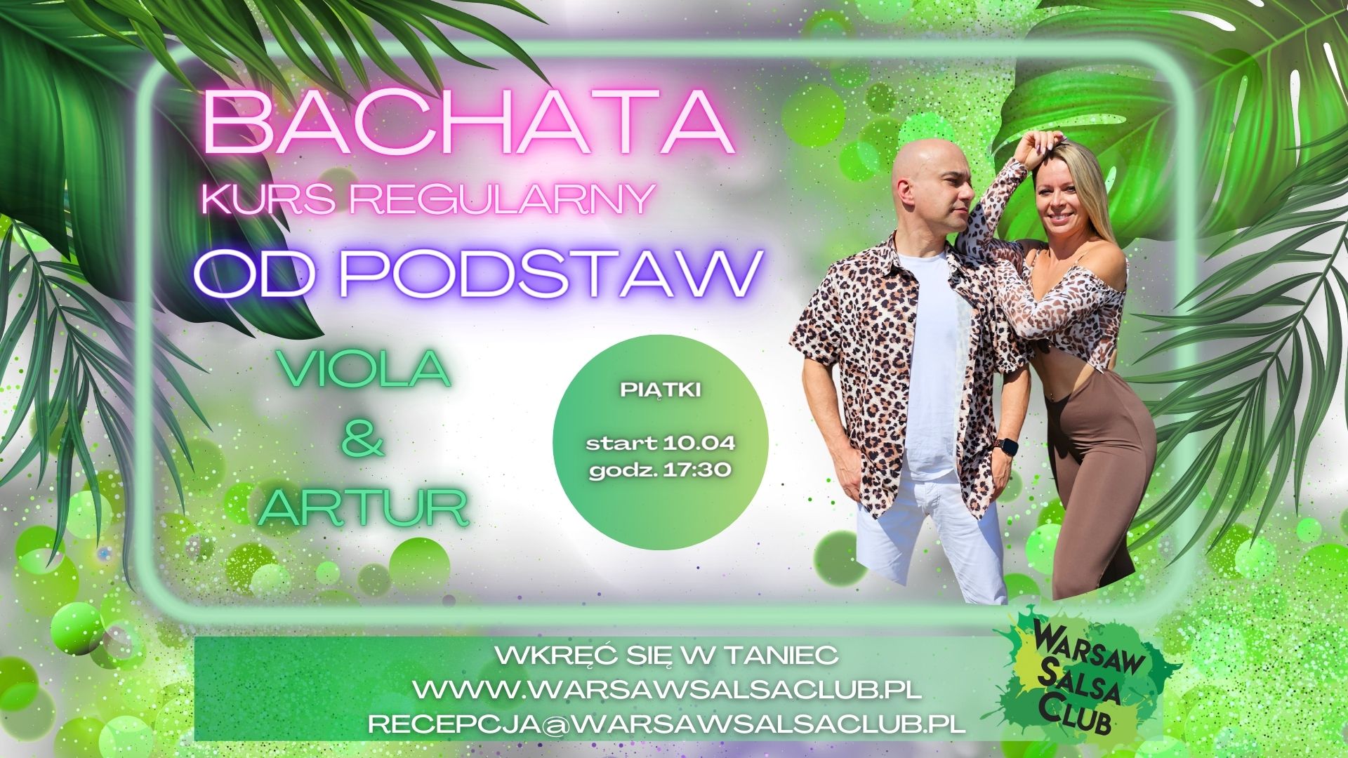 Bachata od podstaw z Violą i Arturem