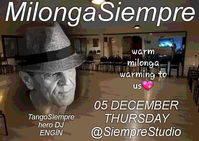 MilongaSiempre @SiempreStudio with tangoSiempre Hero ENGİN
