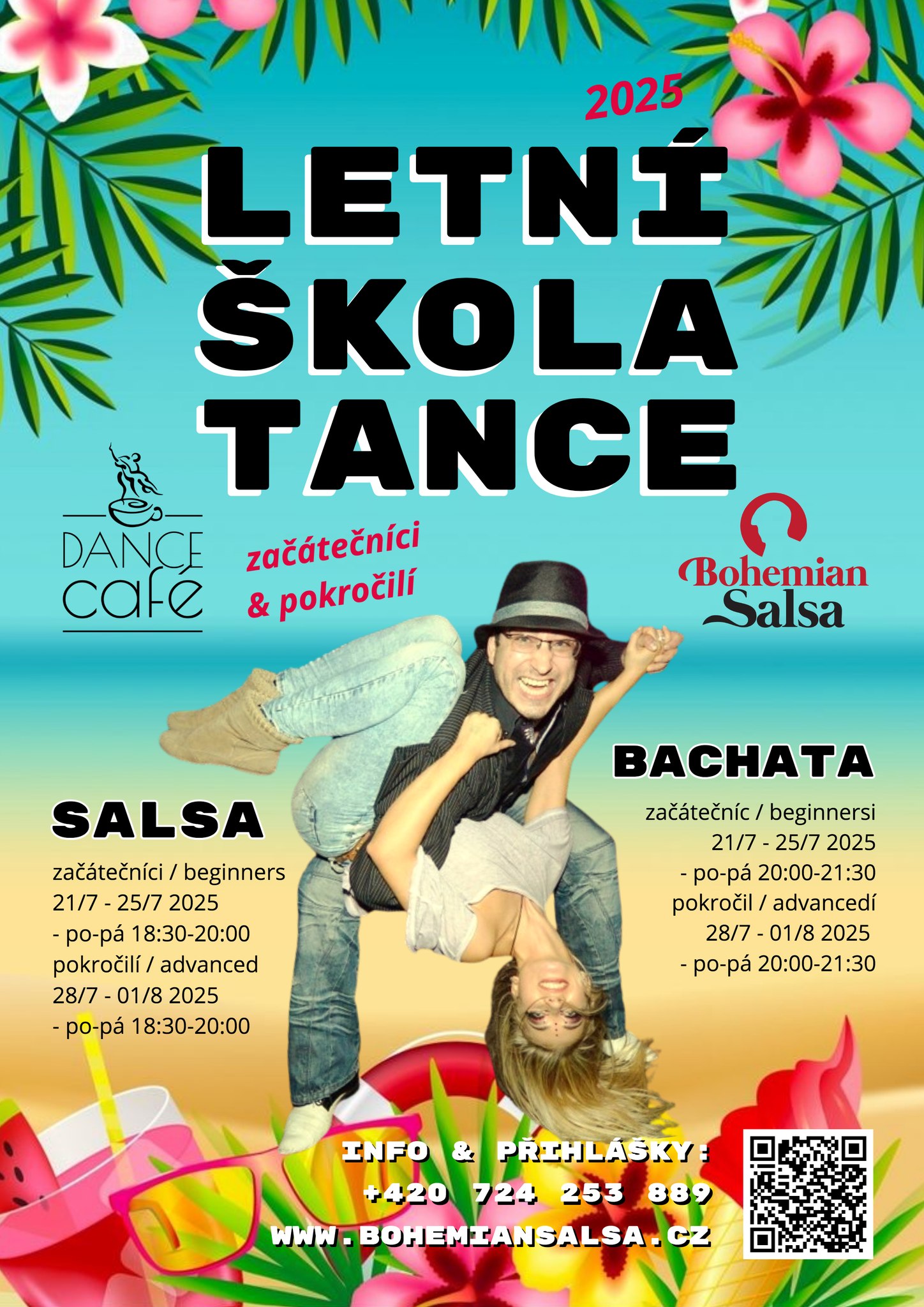 LETNÍ ŠKOLA TANCE 2025 SALSA & BACHATA
