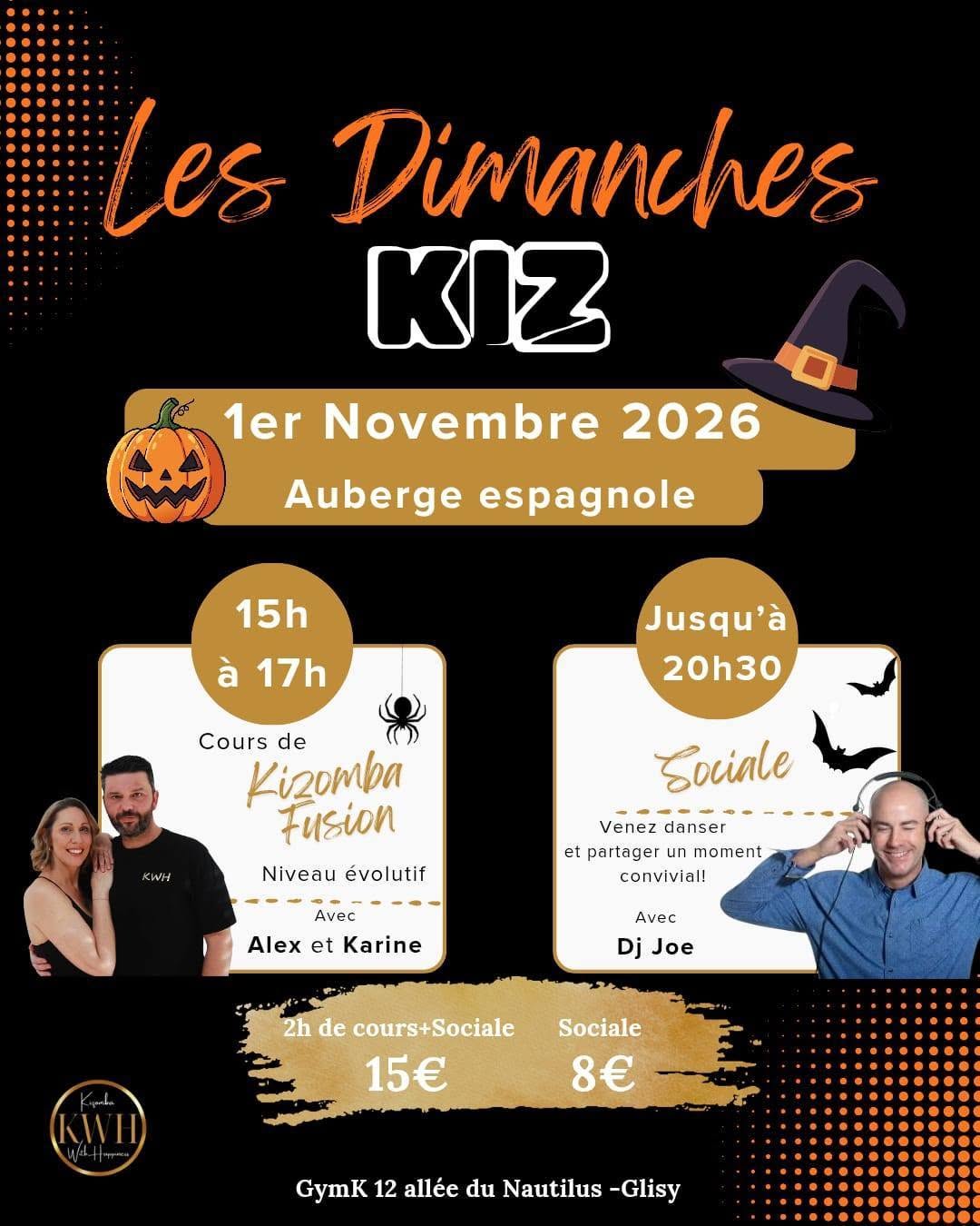 Les dimanche KIZ Stage + sociale