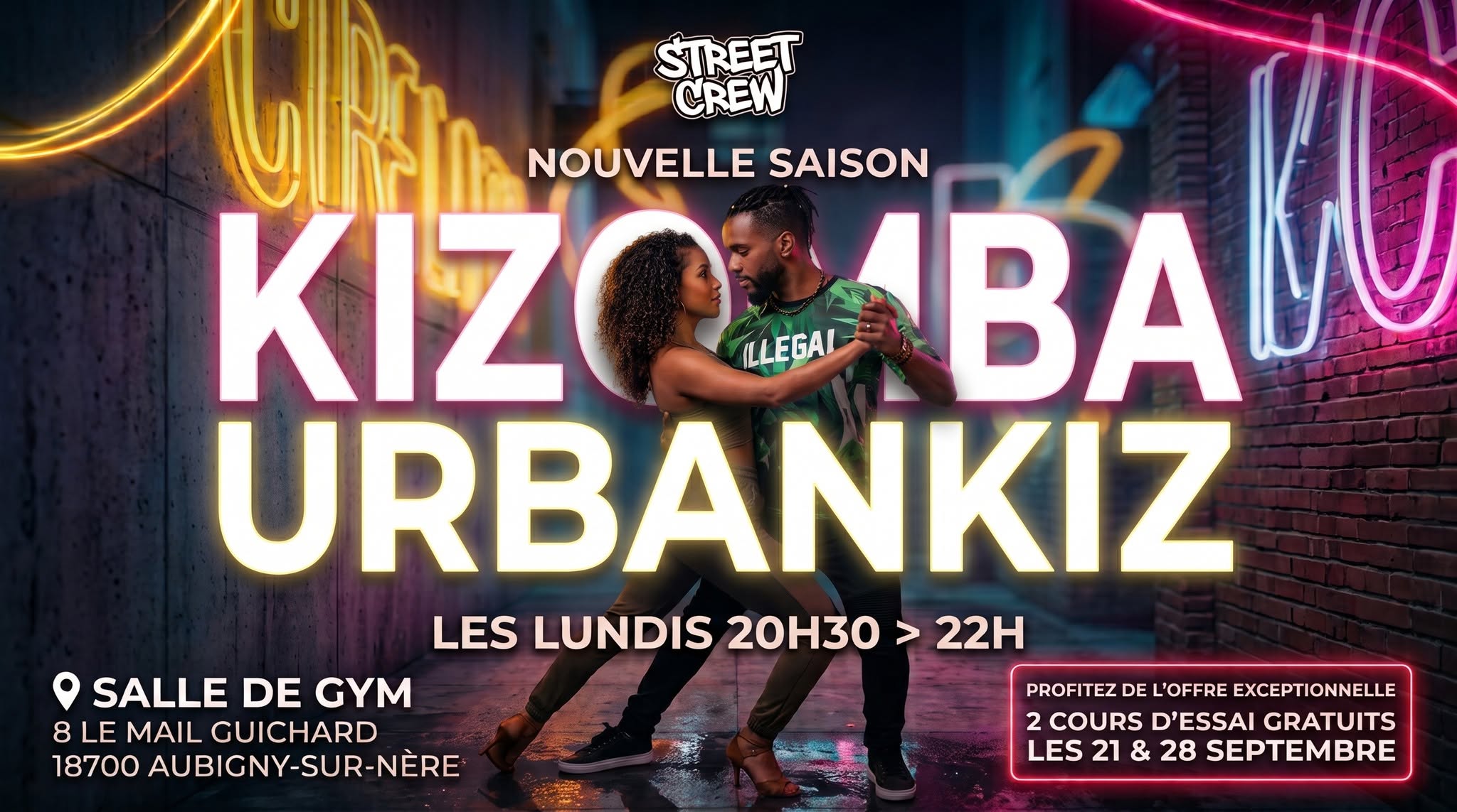 Kizomba UrbanKiz STREET CREW (Aubigny sur Nère)