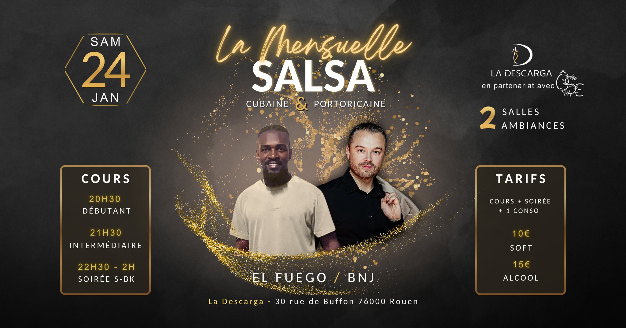 La Mensuelle Salsa ร la Descarga