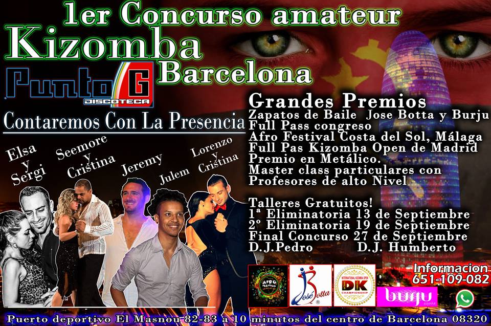 FINAL - 1r Concurso Amateur KIZOMBA BARCELONA