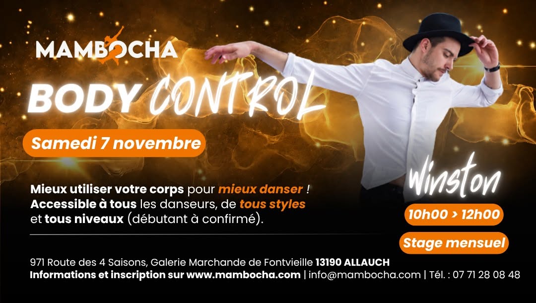 Stage de Body Control avec Winston