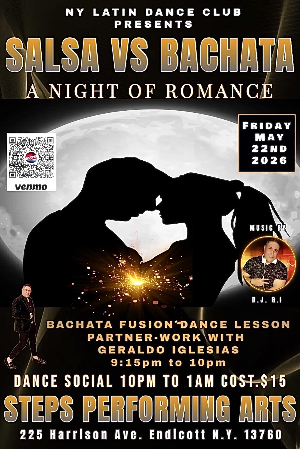 SALSA VS BACHATA LATIN DANCE PARTY ( A NIGHT FOR ROMANCE)