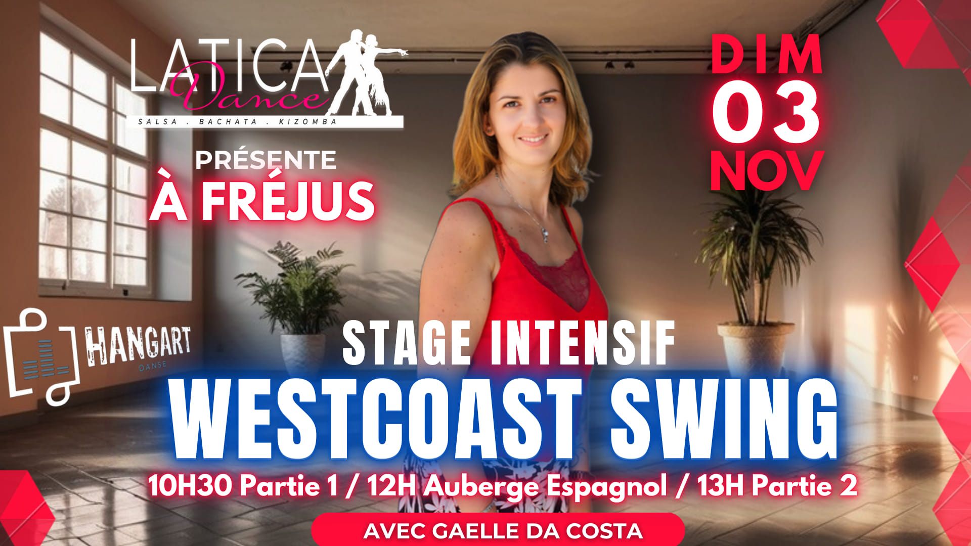 Stage Intensif de West coast Swing à Fréjus