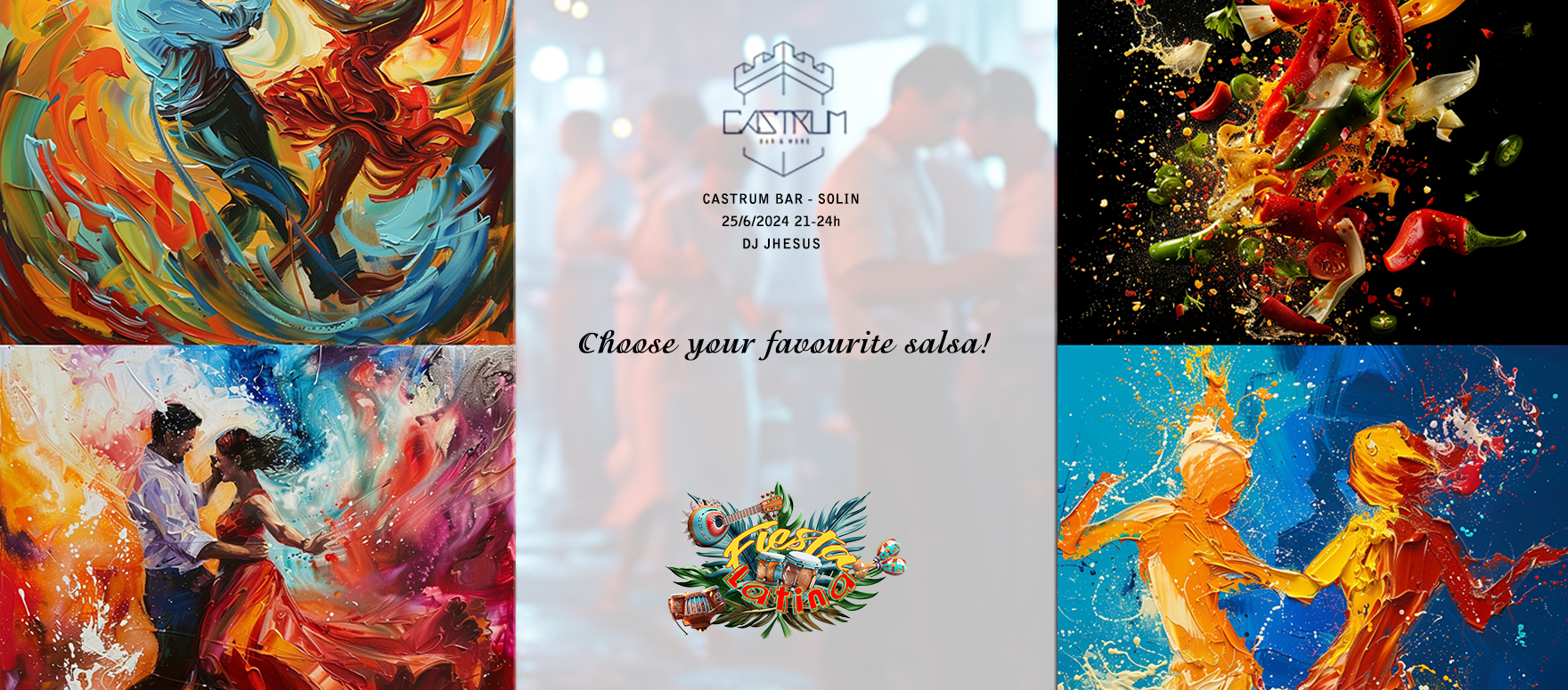 Fiesta Latina Salsa Party - Castrum Bar Solin