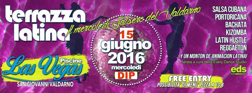 Terrazza Latina ::: Piscina Las Vegas ::: dj Dip::: IL Mercoledì Salsaro