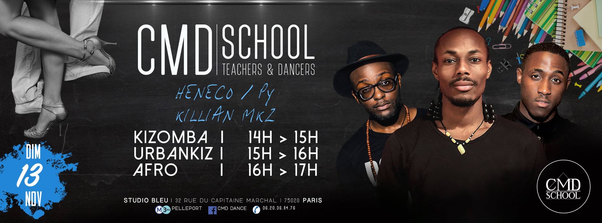 Dimanche CMD Heneco PY KillianMkz Kizomba Urbankiz Afro