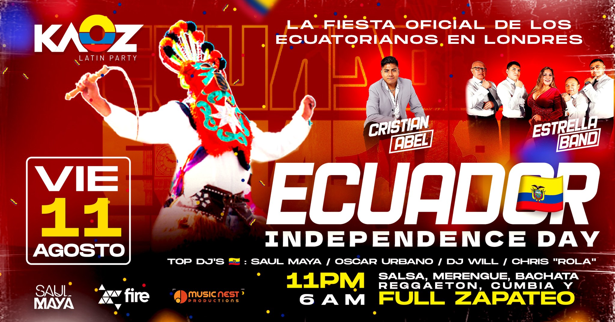 ECUADOR INDEPENDENCE DAY 🇪🇨