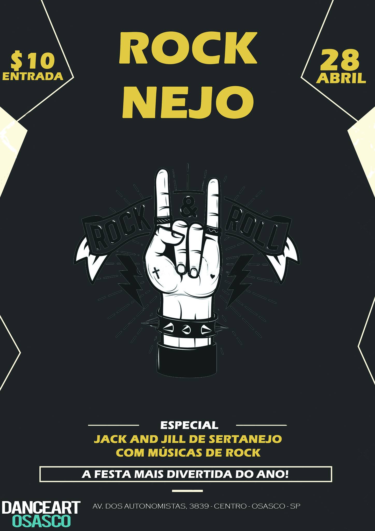 Rocknejo - Primeiro baile Dance Art Osasco