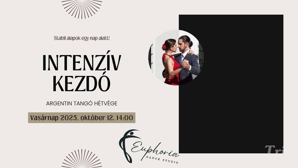 Intenzív Kezdő Argentin tangó hétvége