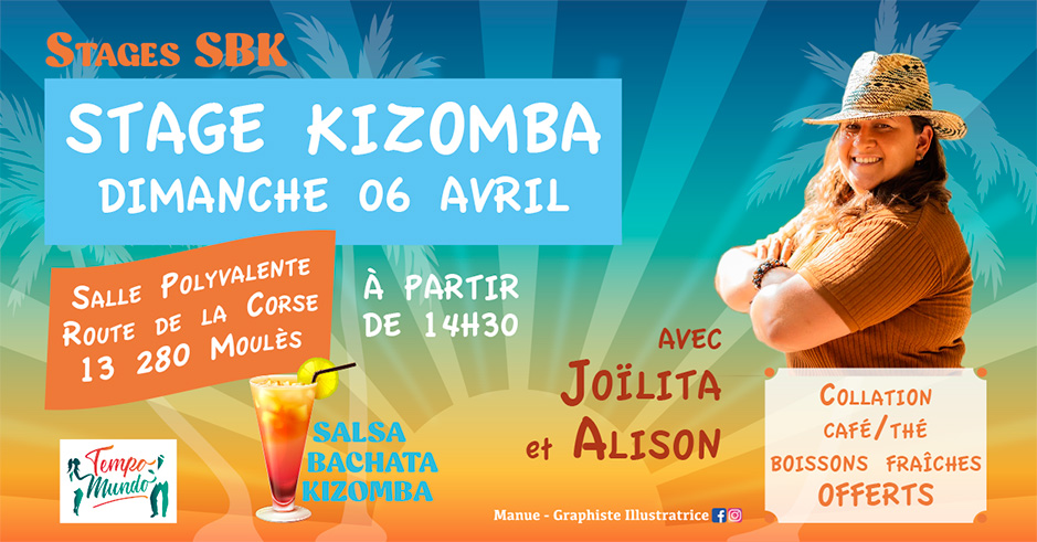 Stage KIZOMBA ⭐️Joïlita & Allison