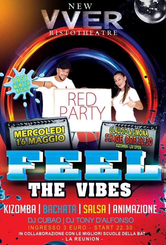 Feel The Vibes Last Winter Night Red Party VVER