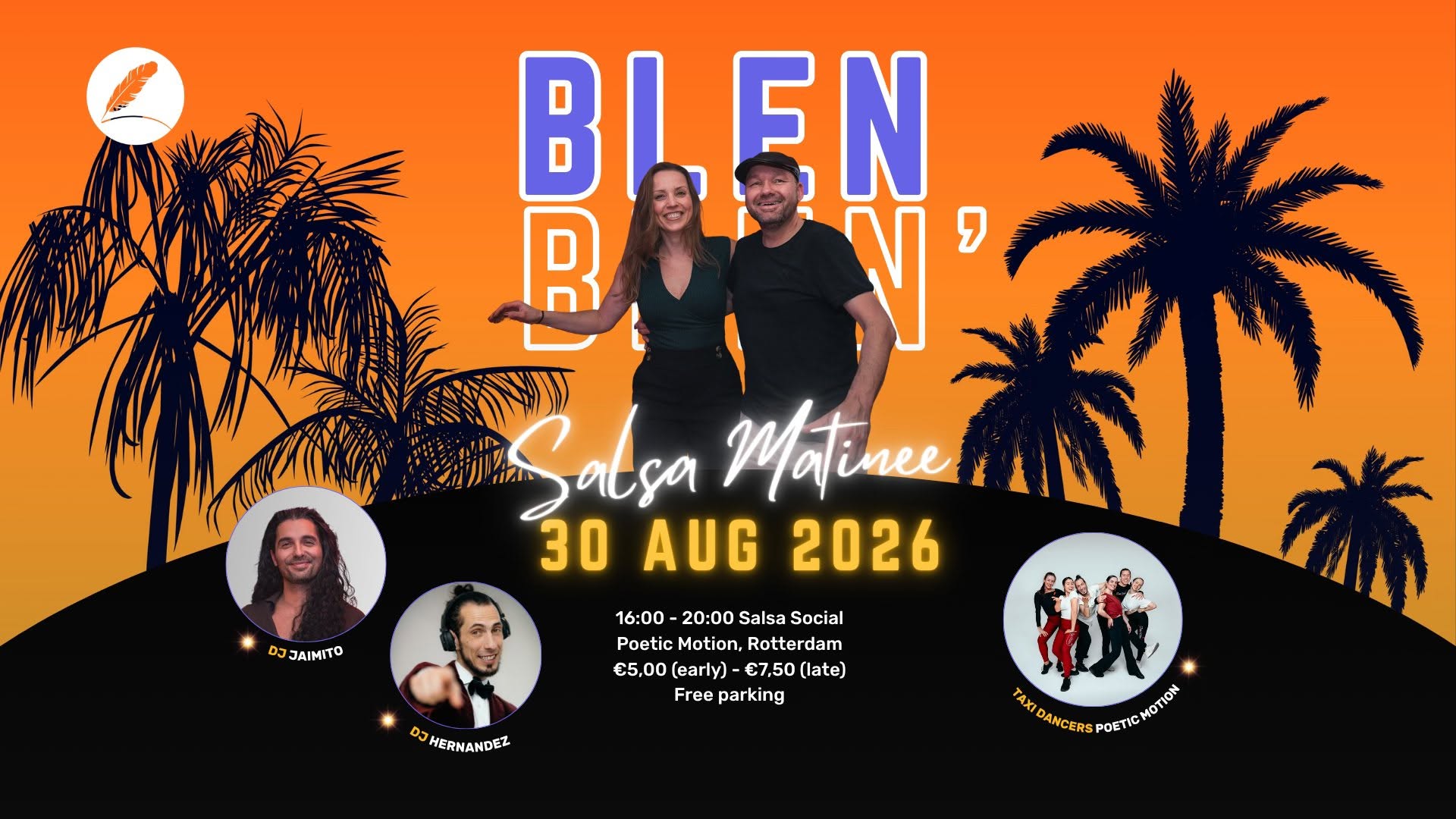 BLEN BLEN' Salsa Matinee 30-08 ⛱️