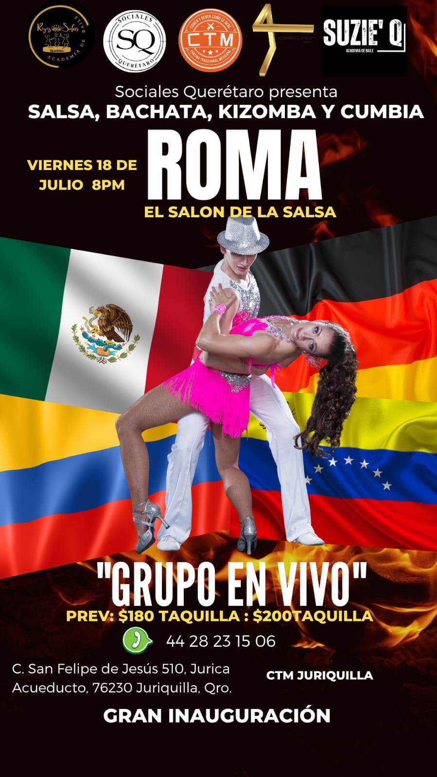 Baile Social en Juriquilla 🥳