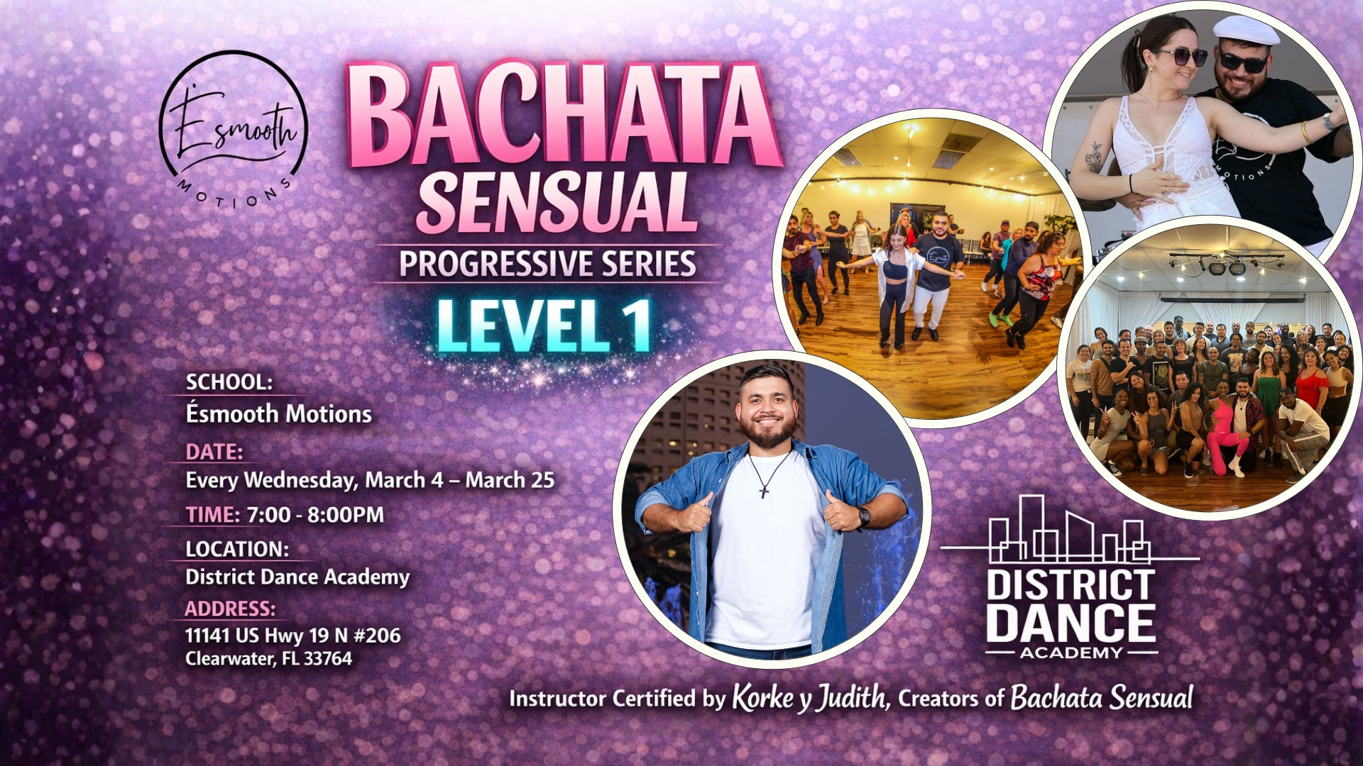 Bachata Sensual Progressive Series (Level 1) (DDA)