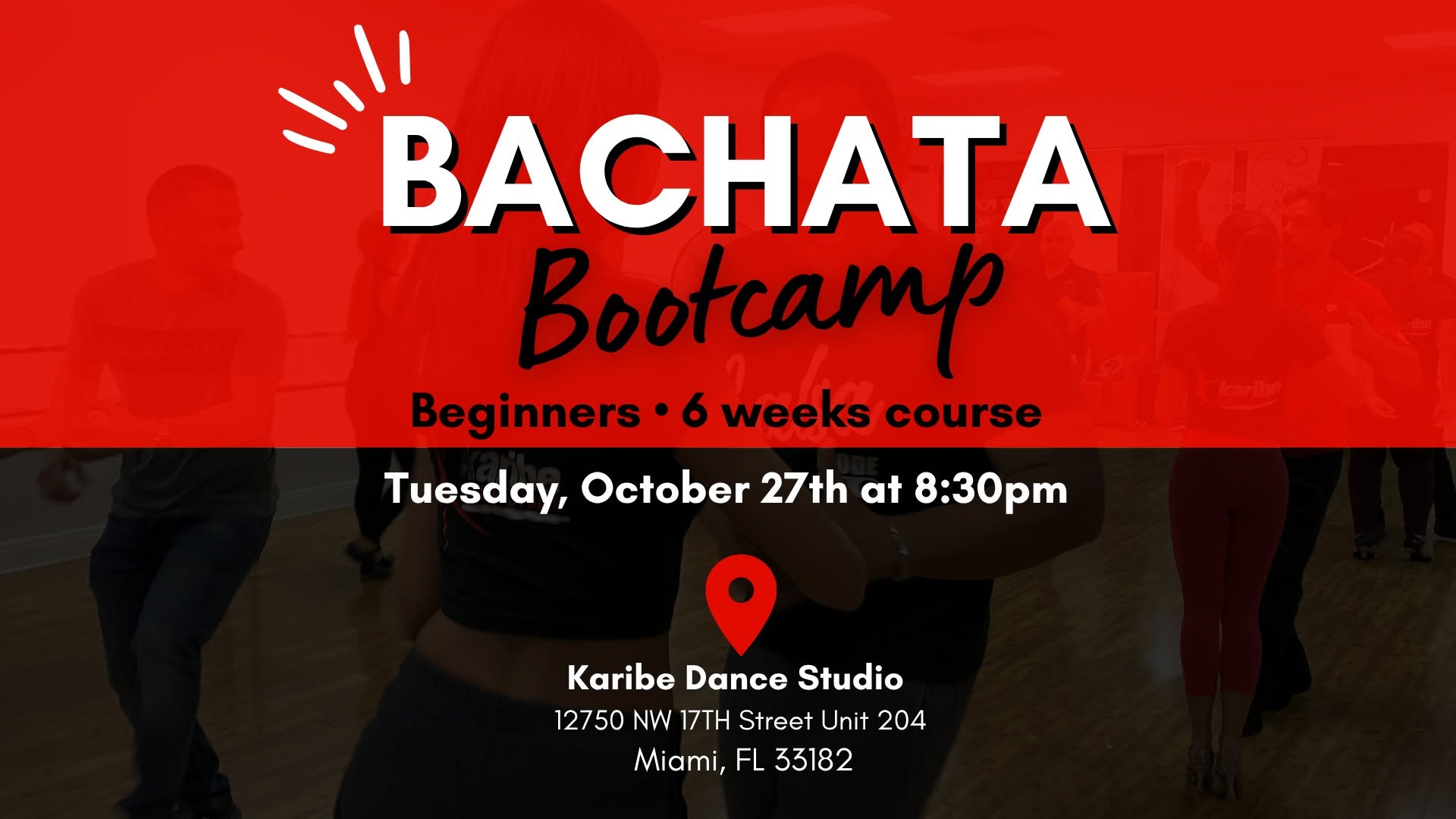 Beginners Bachata Bootcamp - 6 Weeks