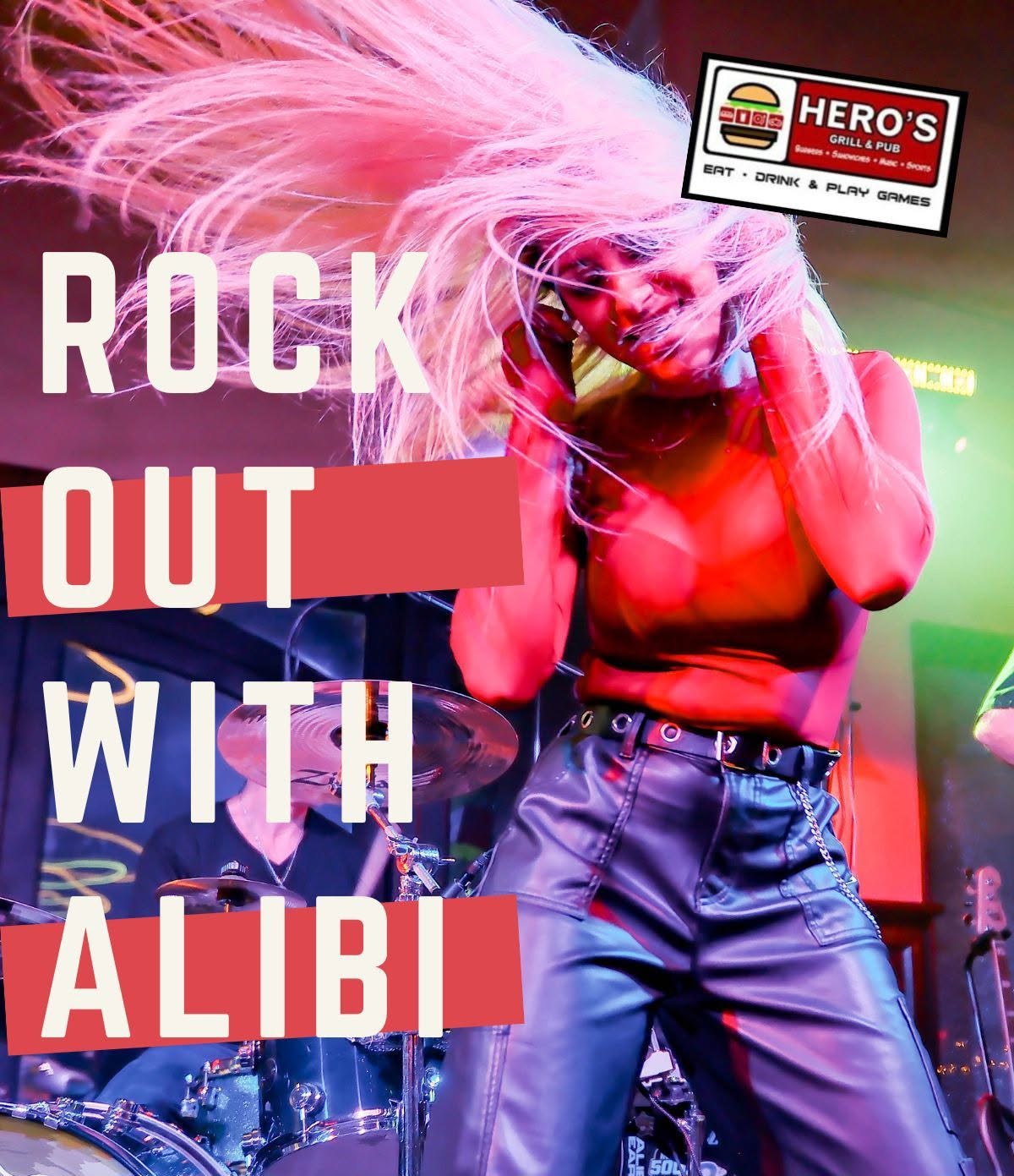 Alibi at Hero's Pub