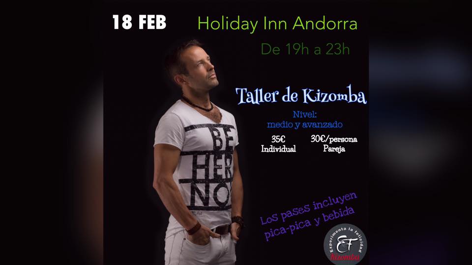 Taller de Kizomba con Kristofer Mencák